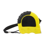 Metro per eventi largo 16mm riciclato ergonomico e cinturino Ruler 3M color giallo seconda vista frontale