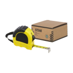 Metro per eventi largo 16mm riciclato ergonomico e cinturino Ruler 3M color giallo seconda vista