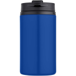 Bicchiere termico in acciaio inox riciclato con tappo a vite 250ml color blu reale seconda vista frontale