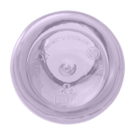 Borraccia in plastica riciclata trasparente con moschettone 400ml seconda vista