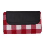 Coperta picnic pieghevole con manico personalizzabile 150 g/m² color rosso prima vista