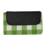 Coperta picnic pieghevole con manico personalizzabile 150 g/m² color verde chiaro prima vista