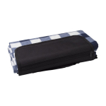 Coperta picnic pieghevole con manico personalizzabile 150 g/m² color blu oltremare seconda vista