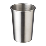 Bicchieri pubblicitari in acciaio inossidabile 350ml Picnic color argento seconda vista