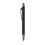 Penna con finitura opaca e dettagli in colore grafite inchiostro blu color nero prima vista