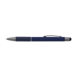 Penna touch in alluminio con impugnatura in carta ed inchiostro blu color blu prima vista