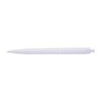 Colorate biro personalizzate con logo inchiostro blu Monocolor color bianco prima vista