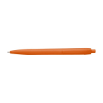 Colorate biro personalizzate con logo inchiostro blu Monocolor color arancione prima vista