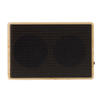Cassa wireless 5.0 personalizzato di bambù ad energia solare Bamboo color marrone prima vista