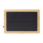 Cassa wireless 5.0 personalizzato di bambù ad energia solare Bamboo color marrone quarta vista