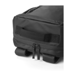 Zaino in poliestere impermeabile con tasca antifurto e spazio per pc color nero sesta vista