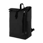 Zaino roll-top in poliestere con tasca verticale sul davanti prima vista