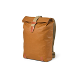 Zaino impermeabile in cotone riciclato per laptop da 17'' 23L color camel