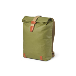 Zaino impermeabile in cotone riciclato per laptop da 17'' 23L color verde militare