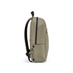 Zaino da 22 litri in nylon riciclato con cerniere impermeabili 15,6” color camel terza vista
