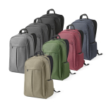 Zaino da 22 litri in nylon riciclato con cerniere impermeabili 15,6”