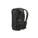Zaino da 20 litri in rPET e tessuto antitaglio con chiusura TSA nascosta 15,6” color nero seconda vista