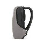 Zaino da 20 litri in rPET e tessuto antitaglio con chiusura TSA nascosta 15,6” color grigio chiaro quinta vista