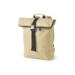 Zaino in ecopelle riciclata per PC con schienale imbottito 15,6'' color beige