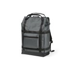 Zaino ecologico impermeabile con chiusura magnetica per PC 17” color grigio scuro