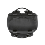 Zaino da 18 litri in poliestere riciclato con tasca per pc portatile color nero quinta vista