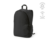 Zaino da 23 litri in rPET con finitura ripstop e tasca per pc da 15,6'' color nero