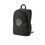Zaino da 23 litri in rPET con finitura ripstop e tasca per pc da 15,6'' color nero