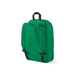 Zaino da 23 litri in rPET con finitura ripstop e tasca per pc da 15,6'' color verde seconda vista
