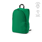 Zaino da 23 litri in rPET con finitura ripstop e tasca per pc da 15,6'' color verde
