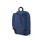Zaino da 23 litri in rPET con finitura ripstop e tasca per pc da 15,6'' color blu reale seconda vista