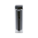 Borraccia in plastica riciclata con esclusiva chiusura girevole 500ml color nero