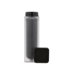 Borraccia in plastica riciclata con esclusiva chiusura girevole 500ml color nero terza vista