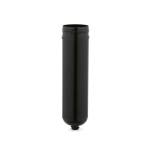 Borraccia in plastica riciclata con esclusiva chiusura girevole 500ml color nero quarta vista