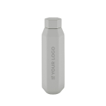 Borraccia esagonale antigoccia in acciaio inossidabile riciclato 500ml vista principale