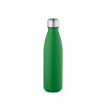 Borraccia in acciaio inox riciclato con tappo anti goccia da 500ml color verde vista posteriore