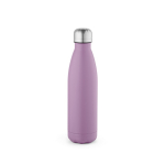 Borraccia in acciaio inox riciclato con tappo anti goccia da 500ml color viola vista posteriore