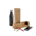 Borraccia in acciaio inox riciclato con tappo anti goccia da 500ml settima vista