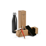 Borraccia in acciaio inox riciclato con tappo anti goccia da 500ml ottava vista