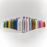 Borraccia in acciaio inox riciclato con tappo anti goccia da 500ml