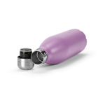 Borraccia in acciaio inox riciclato con tappo anti goccia da 770ml color viola terza vista