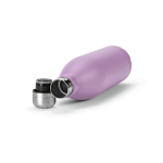 Borraccia in acciaio inox riciclato con tappo anti goccia da 1,07l color viola terza vista