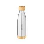 Borraccia in acciaio inossidabile riciclato con tappo in bambù 750ml vista principale
