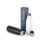 Borraccia in acciaio inox riciclato con tappo a luce ultravioletta 520ml