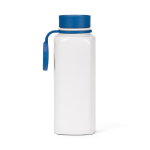 Borraccia in acciaio inox riciclato con tappo a pulsante 360° 750 ml color blu