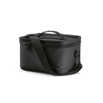 Borsa termica in plastica riciclata con doppio manico per il trasporto 7.5L color nero