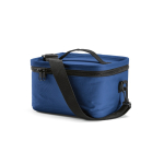 Borsa termica in plastica riciclata con doppio manico per il trasporto 7.5L color blu