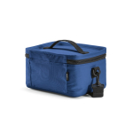 Borsa termica in plastica riciclata con doppio manico per il trasporto 7.5L color blu seconda vista