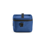 Borsa termica in plastica riciclata con doppio manico per il trasporto 7.5L color blu terza vista