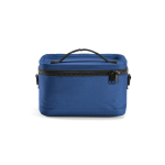 Borsa termica in plastica riciclata con doppio manico per il trasporto 7.5L color blu vista frontale
