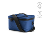 Borsa termica in plastica riciclata con doppio manico per il trasporto 7.5L color blu